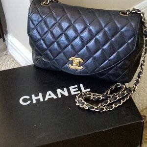 Chanel Classic Vintage 8.5”x6”x2.5”